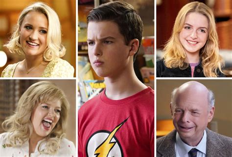 Characters in Young Sheldon .